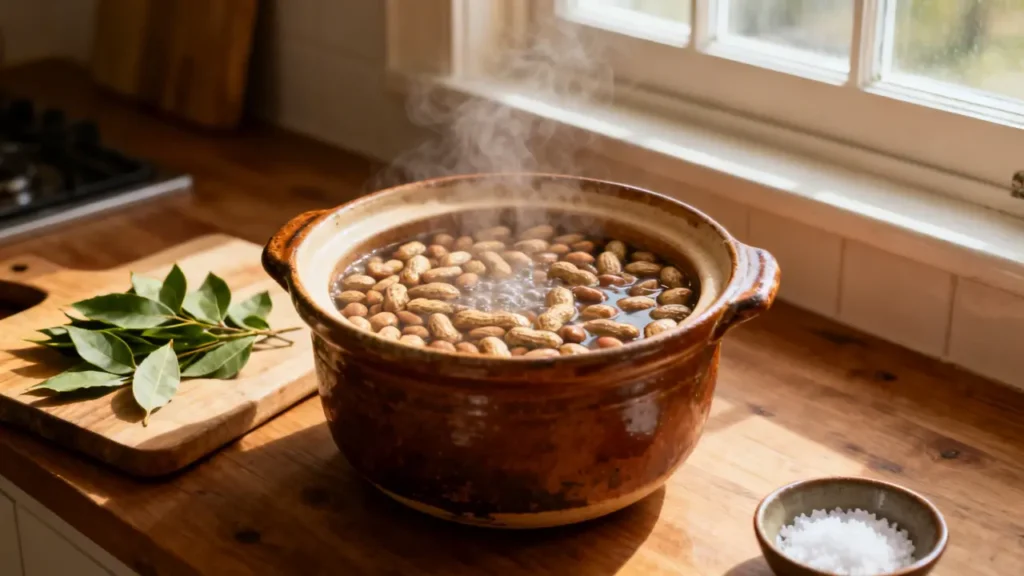 how to boil peanuts in the crock pot
