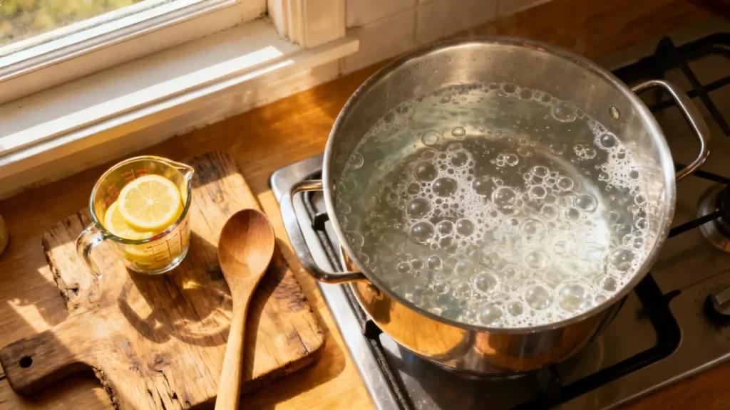 how to boil water to remove chlorine 1