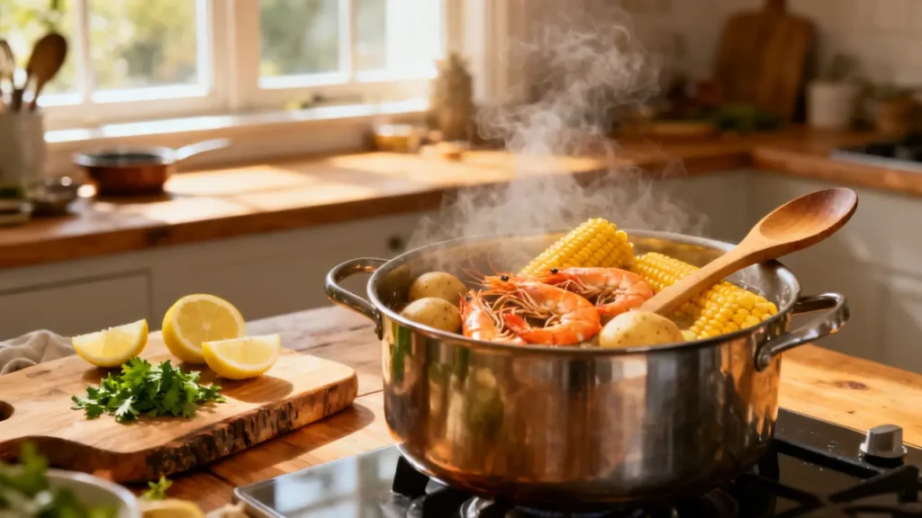how to reheat leftover seafood boil